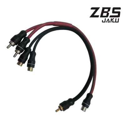 ZBSJAKU RC-44  high quality Y RCA cable